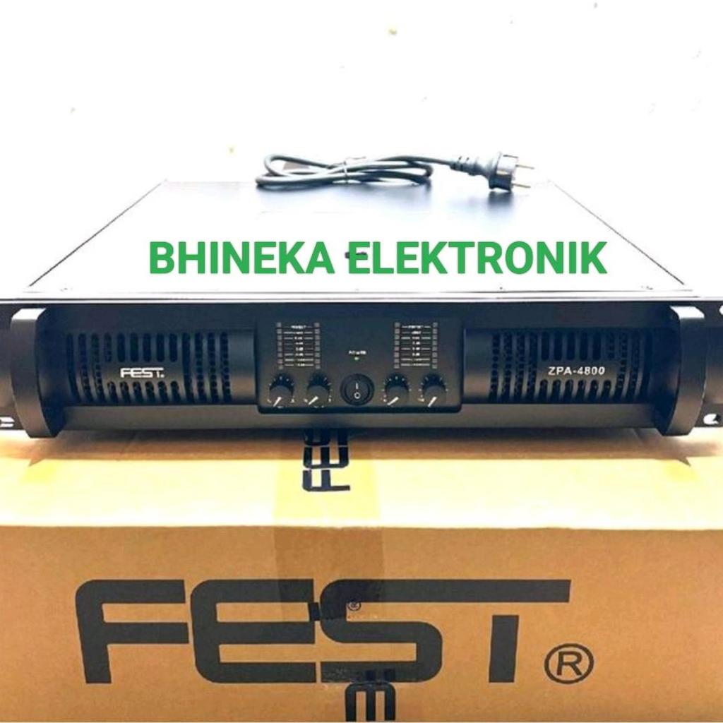 Power Fest ZPA 4800 Original Amplifier Fest ZPA4800