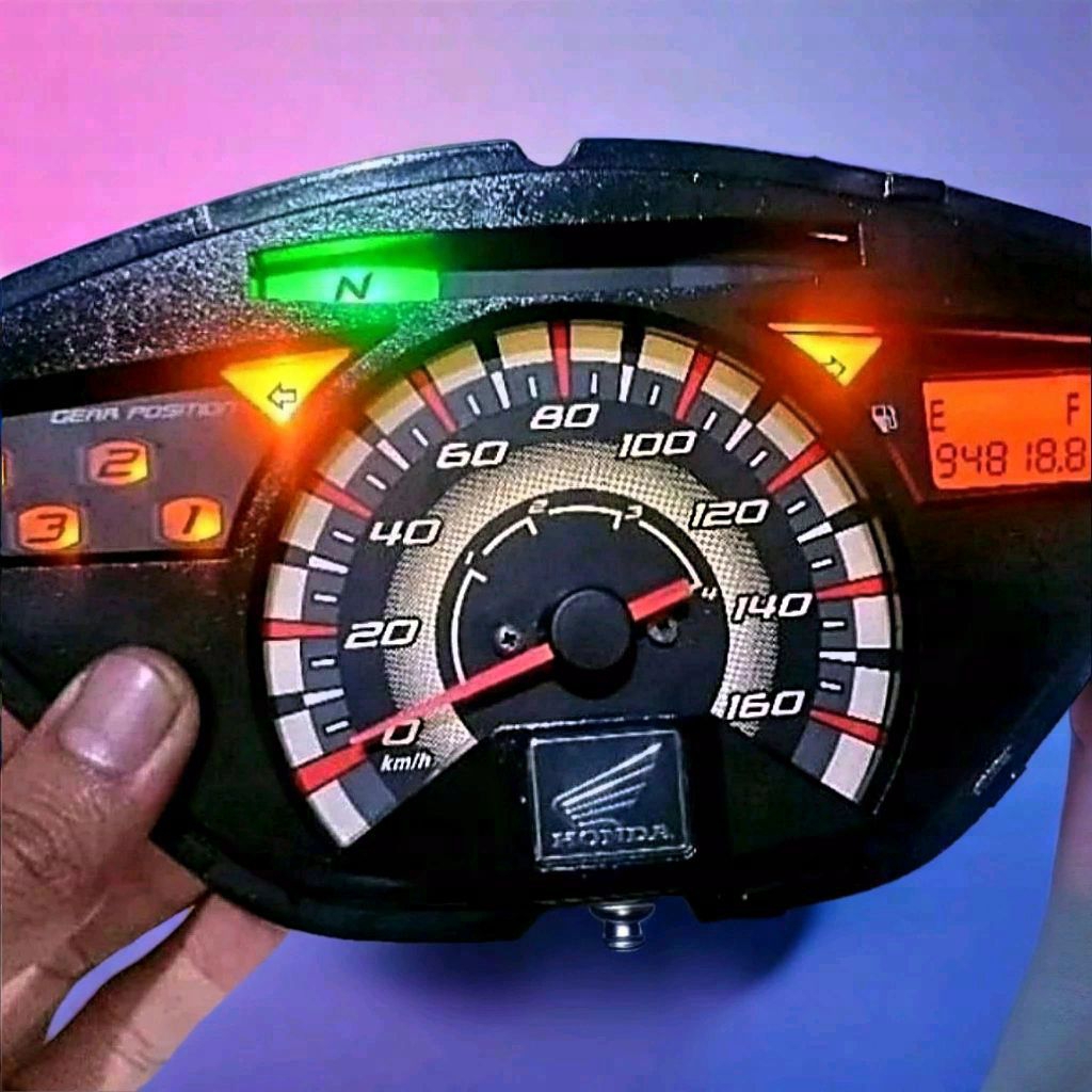 mesin speedometer spidometer motor Honda Supra x125 batman
