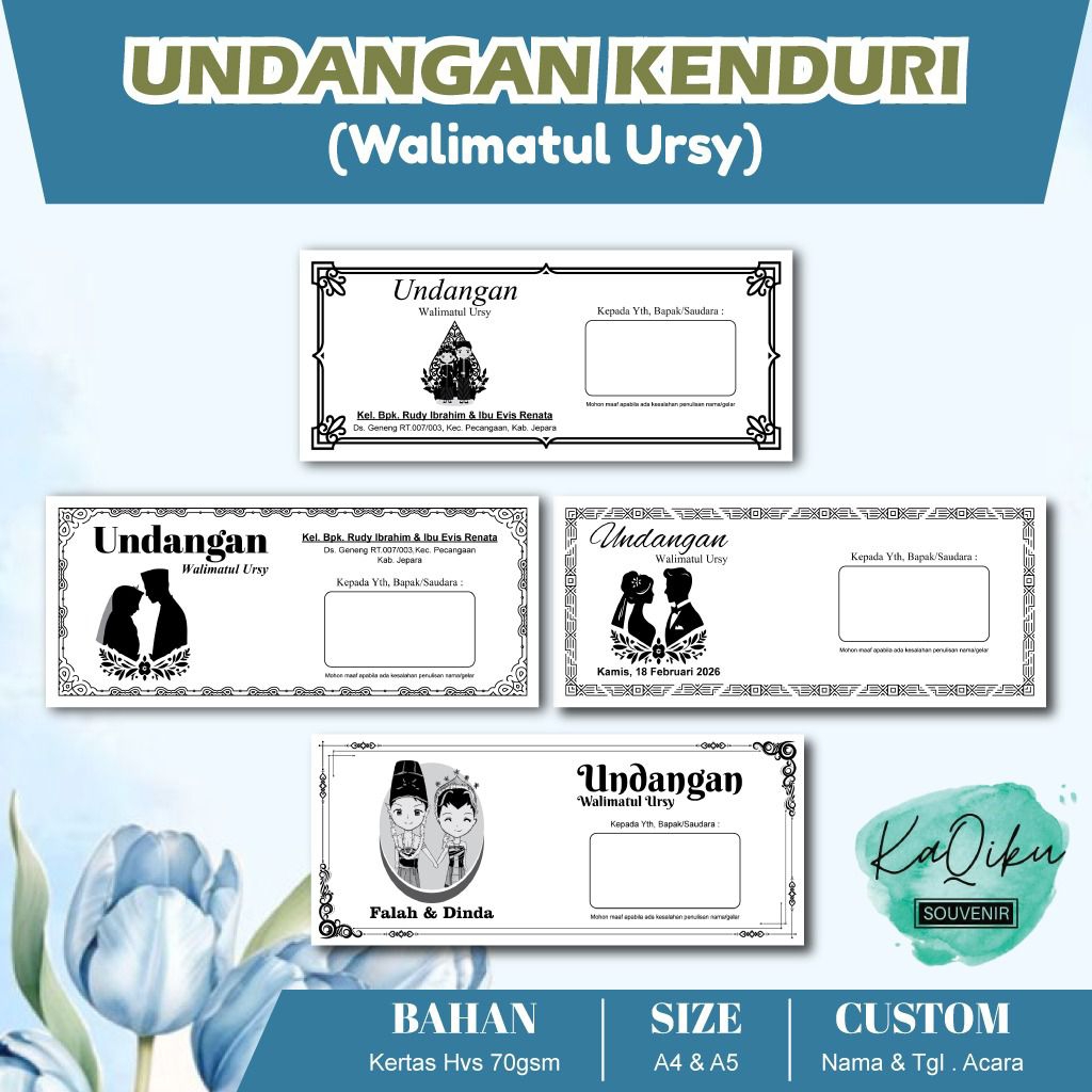 Undangan walimatul ursy