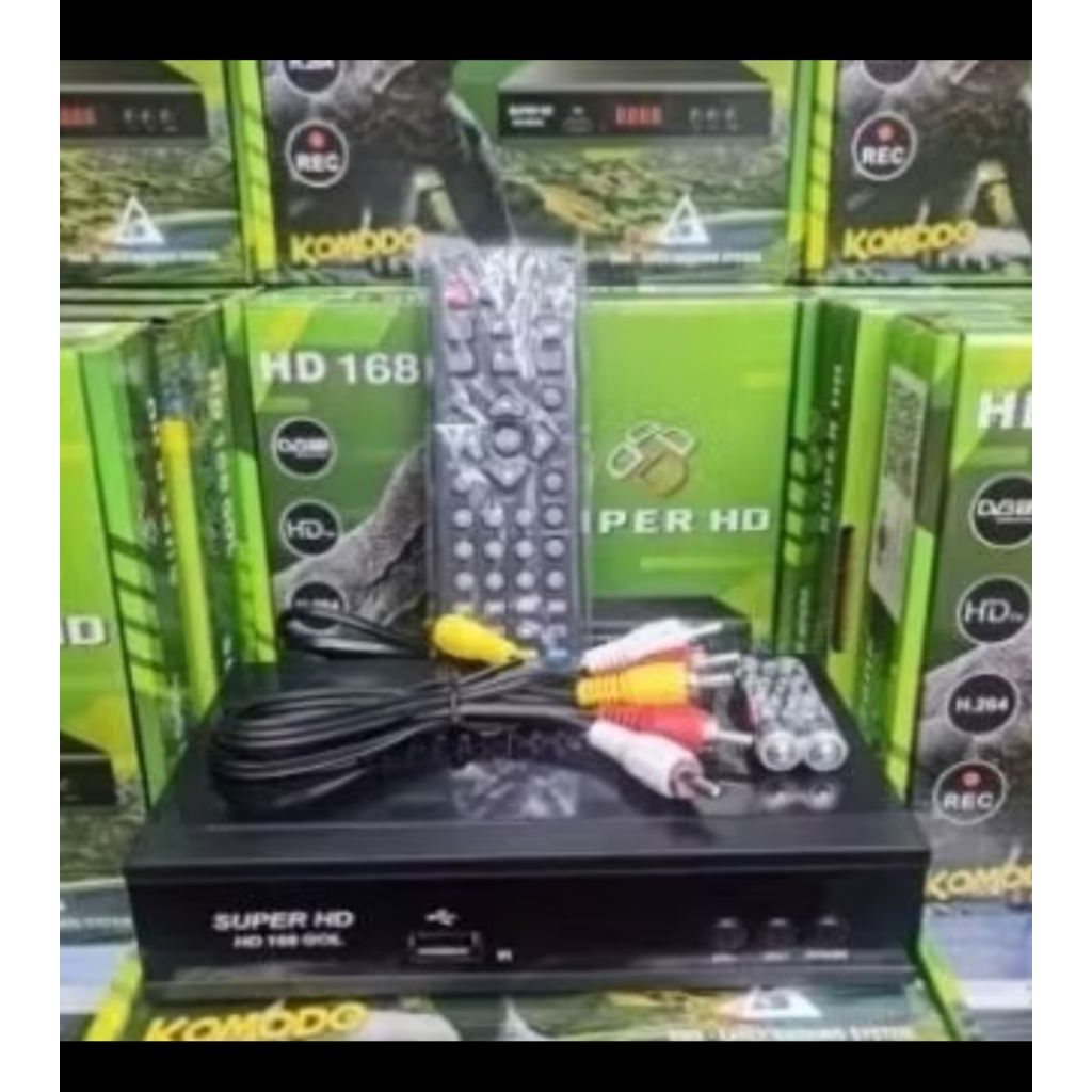 Set top box KOMODO SUPER HD 168 GOL