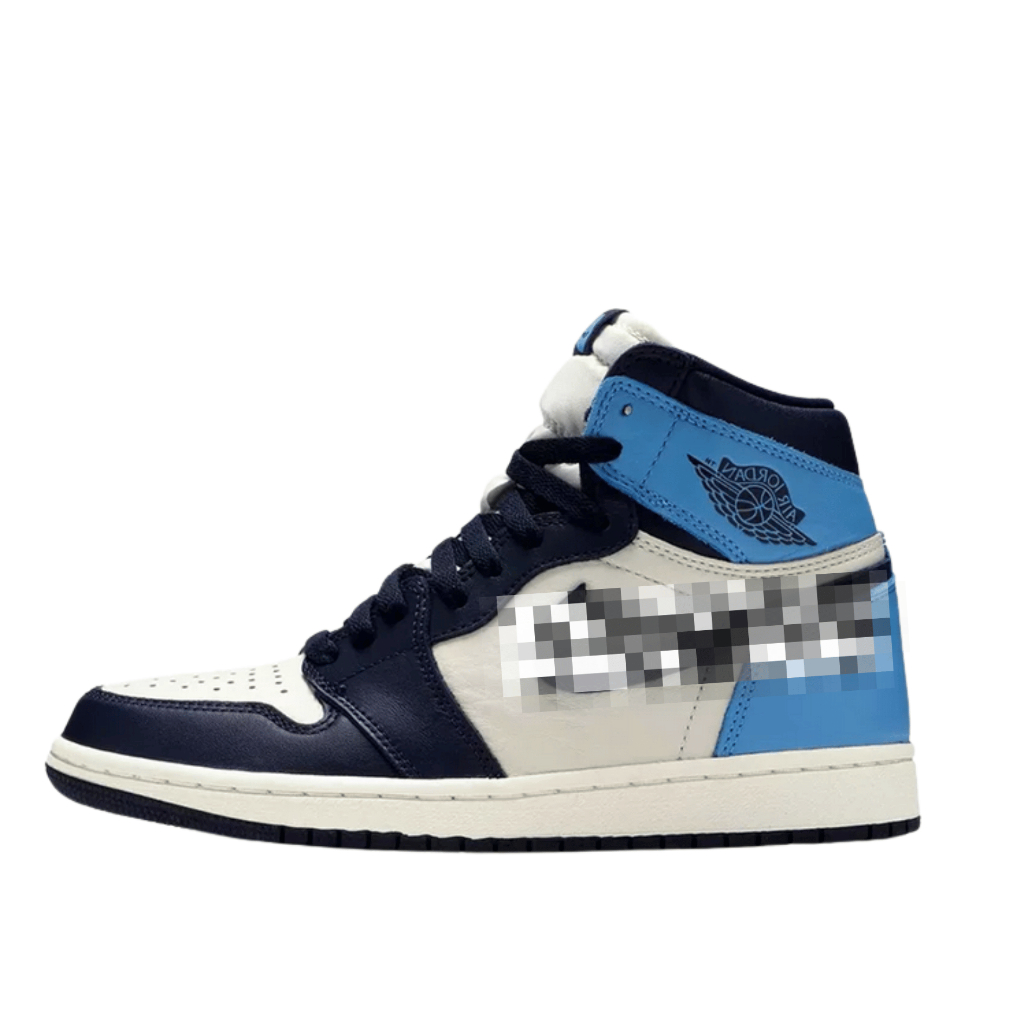 Sepatu Sneakers Boot Keren Warna Biru Muda Putih Jordan For Pria Wanita | Sunny Delighted