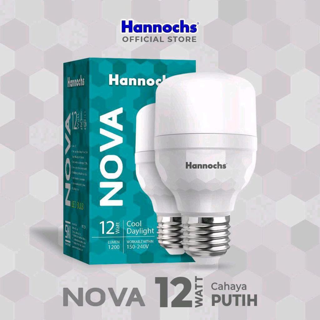 Hannochs Nova 12Watt Cool Daylight