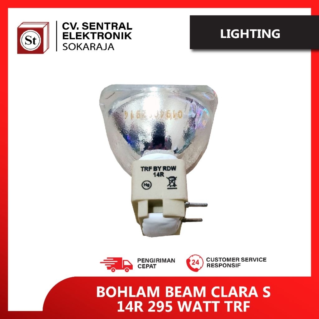BOHLAM BEAM CLARA S 14R 295 WATT TRF