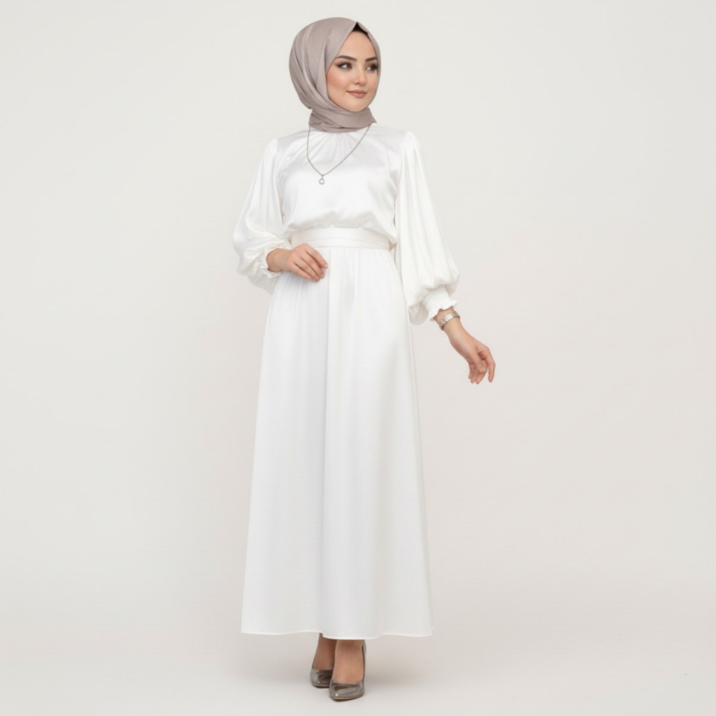 RMD05| BALQIS GAMIS| DRESS SATIN VELVET| GAMIS LEBARAN| DRESS HARI RAYA| GAMIS JUMBO| DRESS WANITA E
