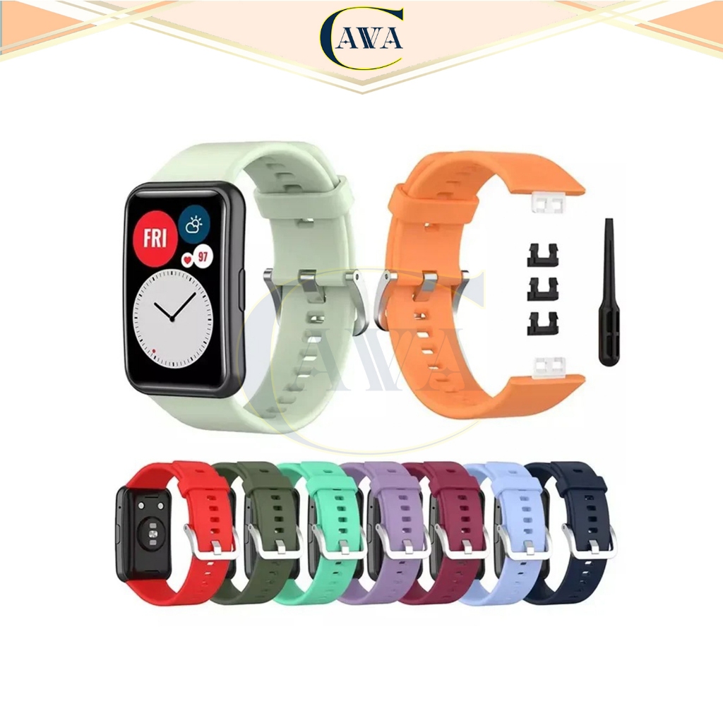 Cavva Strap  Huawei Watch Fit / Fit SE Tali Jam Huawei Fit 1 SE New Silicone