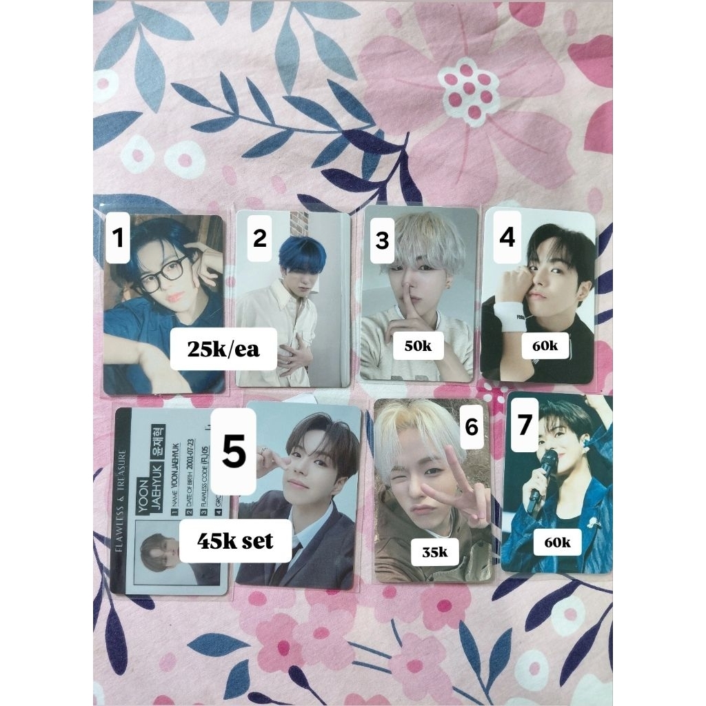 [WAJIB CO PACK] READY STOCK JAEHYUK PC PHOTOCARD OFFICIAL CROCS FCMM WONDERLAND FANMEET JAPAN