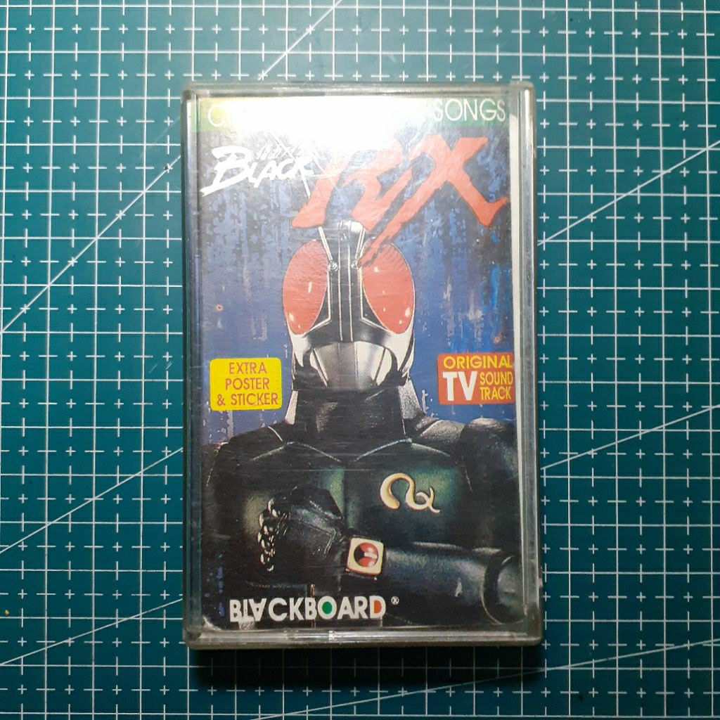 Kaset Soundtrack - OST Kamen Rider Black RX Japan Version