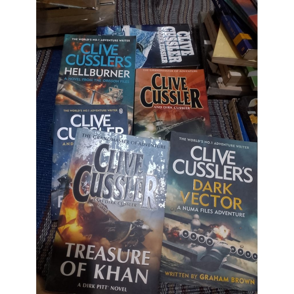 novel bestseller bahasa inggris Clive Cussler and dirk Cussler