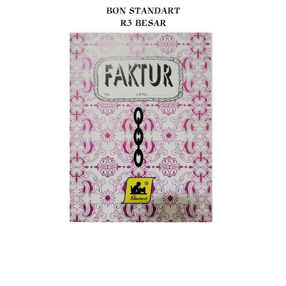 BON FAKTUR STANDART R3 BESAR HARGA 1 BUAH