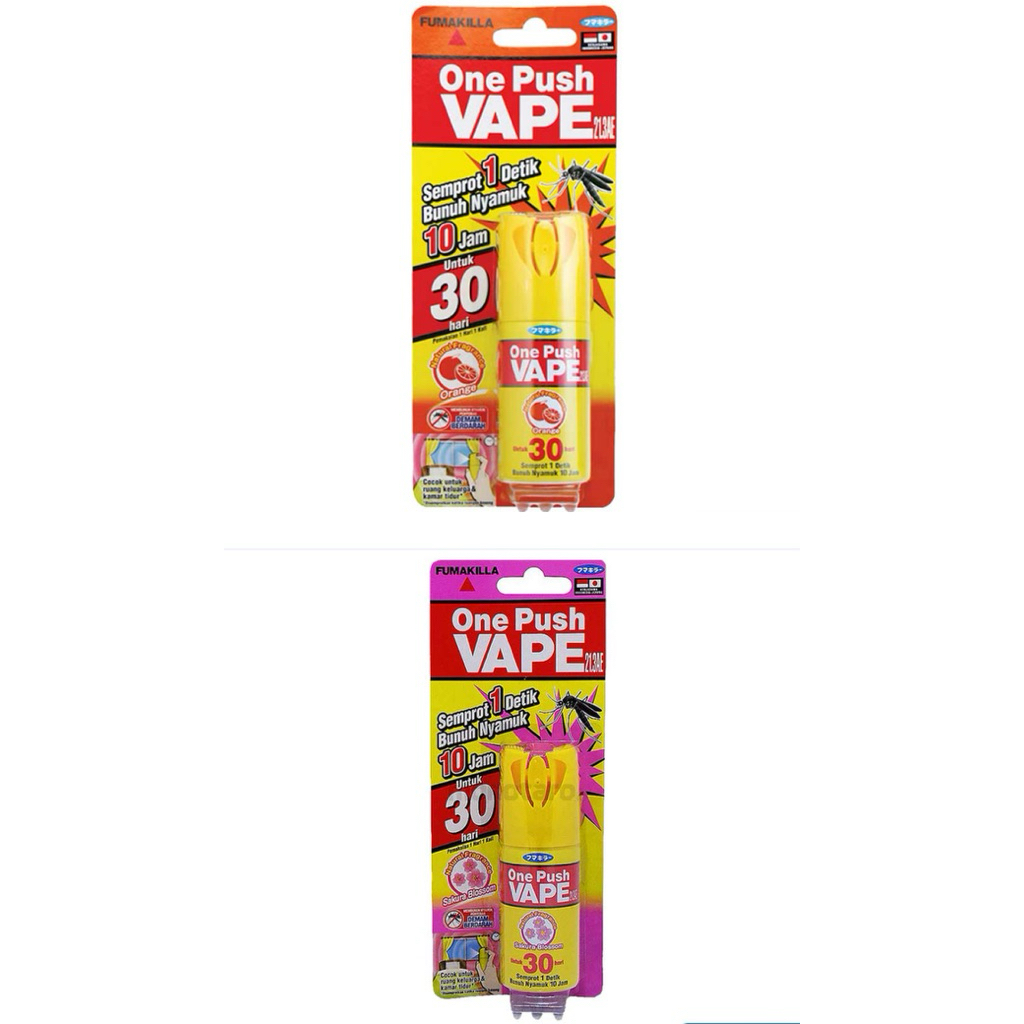 Vape Obat Nyamuk Spray 1 X Semprot | One Push Vape