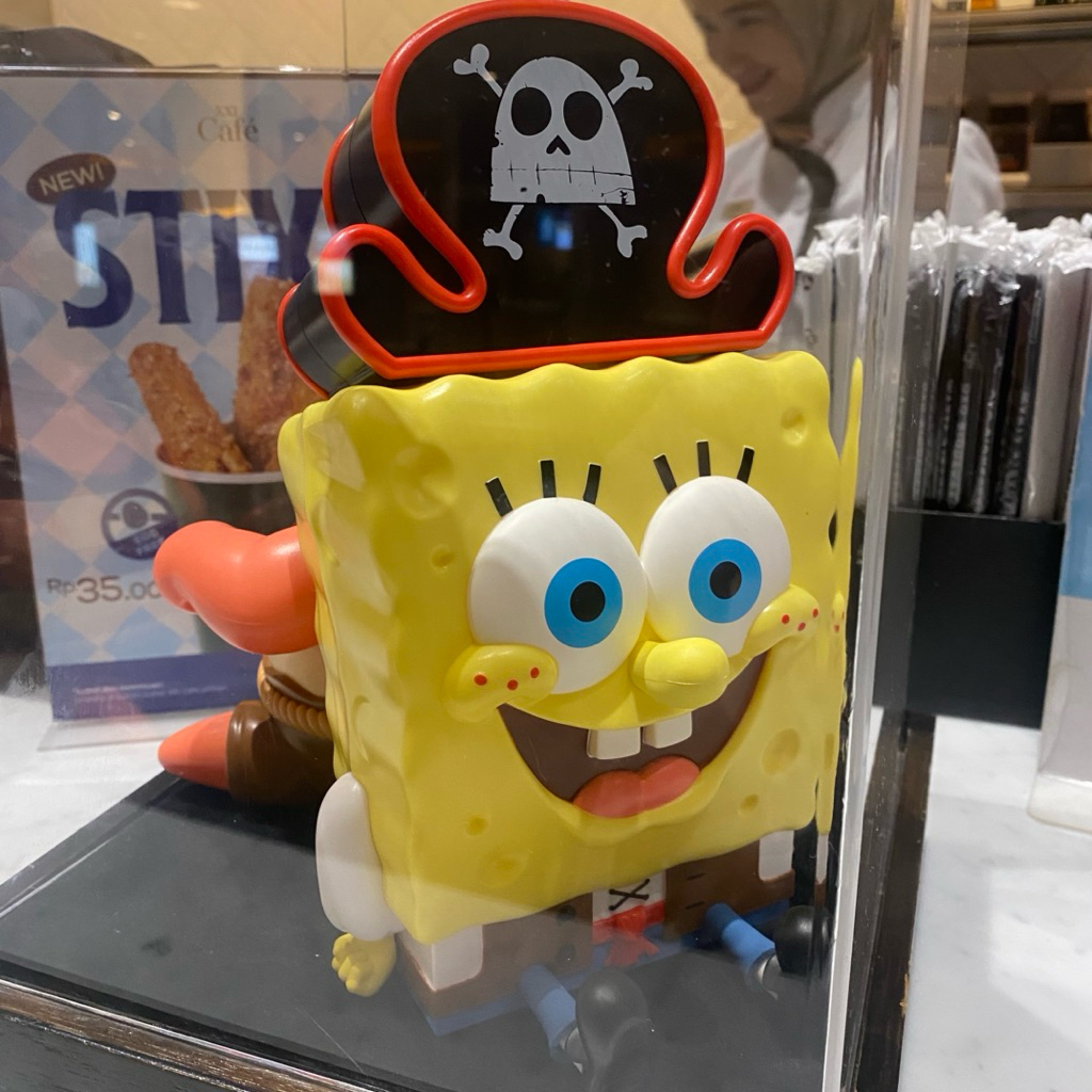 XXI Spongebob Squarepants Tumbler Merch Cinema 21 / Tumbler Lucu Spongebob Patrick Cinema 21