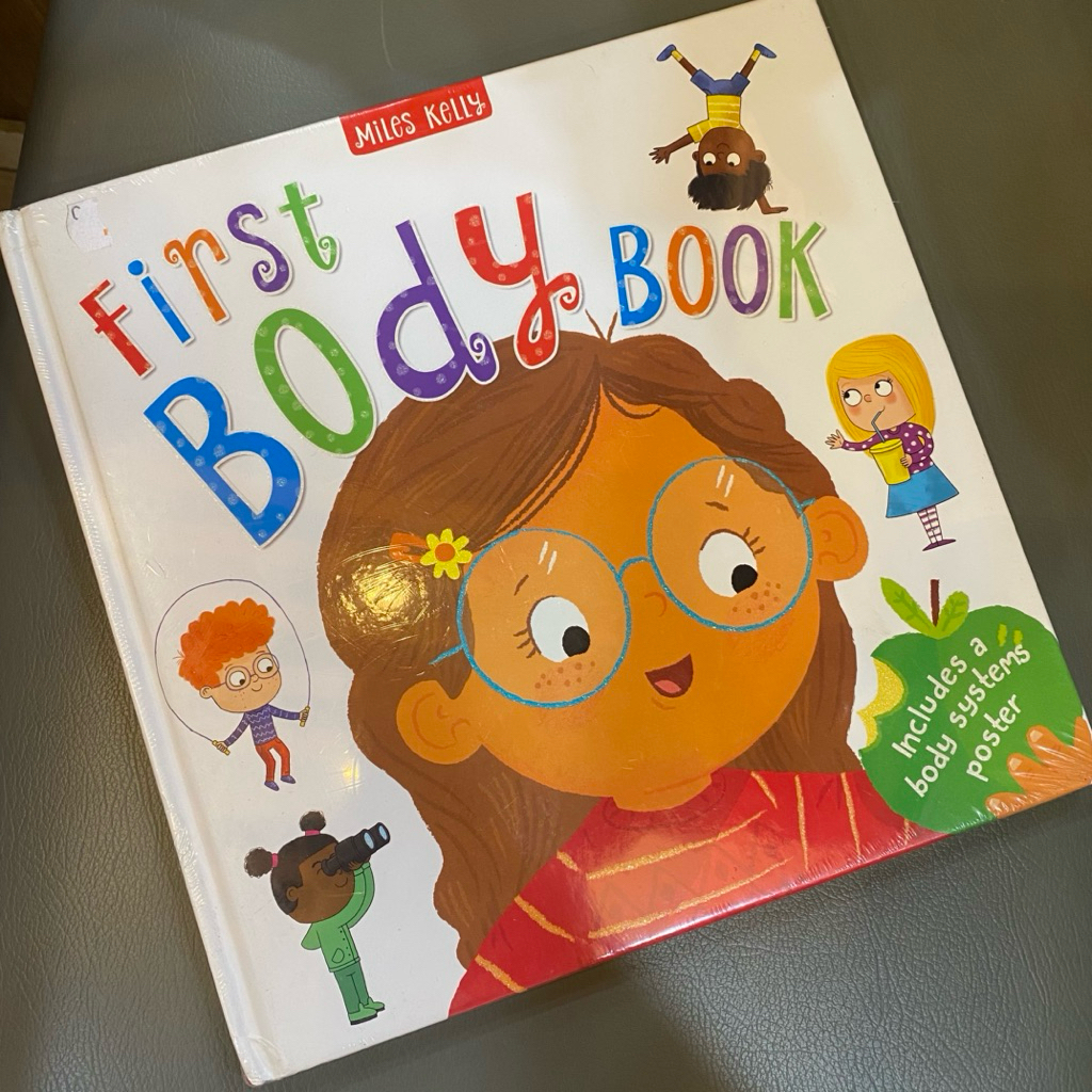Miles Kelly : First Body Book / Buku Bacaan Anak Hard Cover Miles Kelly