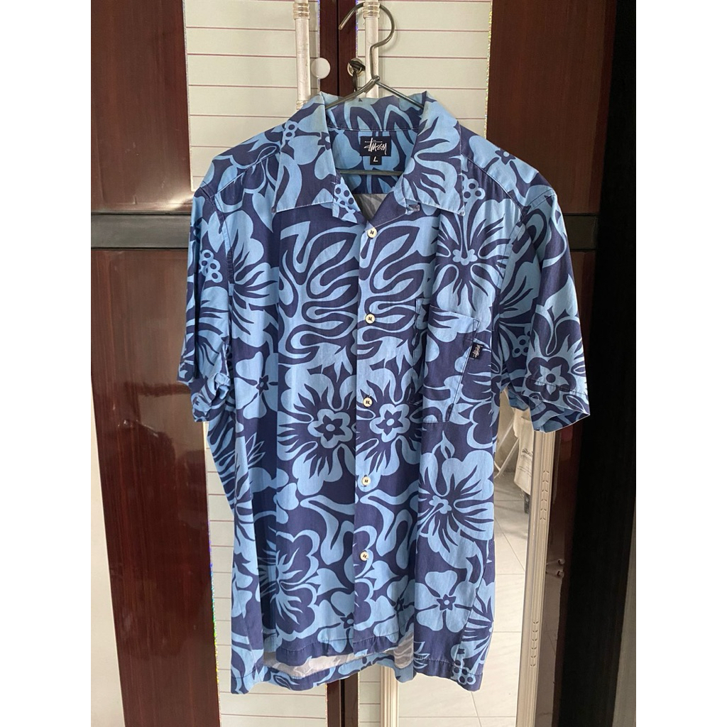 Stussy kemeja pantai Original