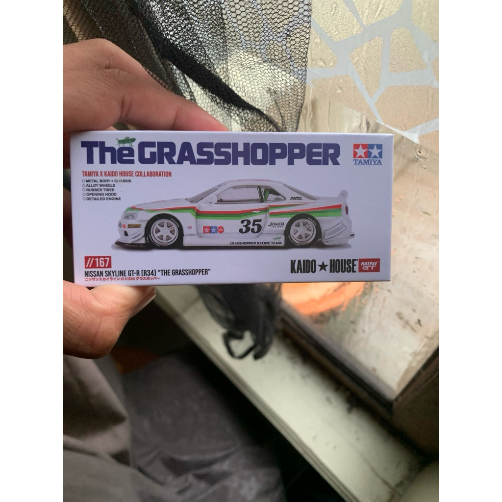 mini GT kaido house R34 Grasshopper
