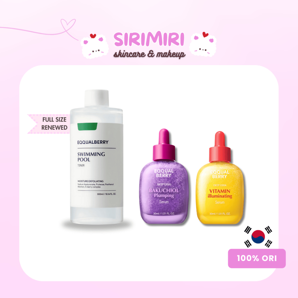 [PASTI ORI] EQQUALBERRY - SWIMMING POOL TONER - SERUM