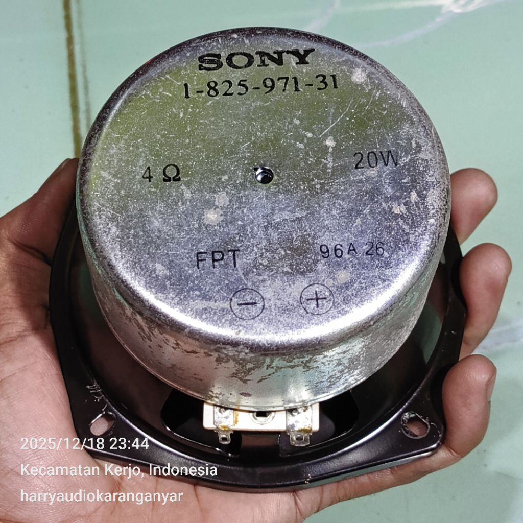 Speaker Subwoofer SONY 4,5 inch – Ori Lepasan – Normal Siap Pakai
