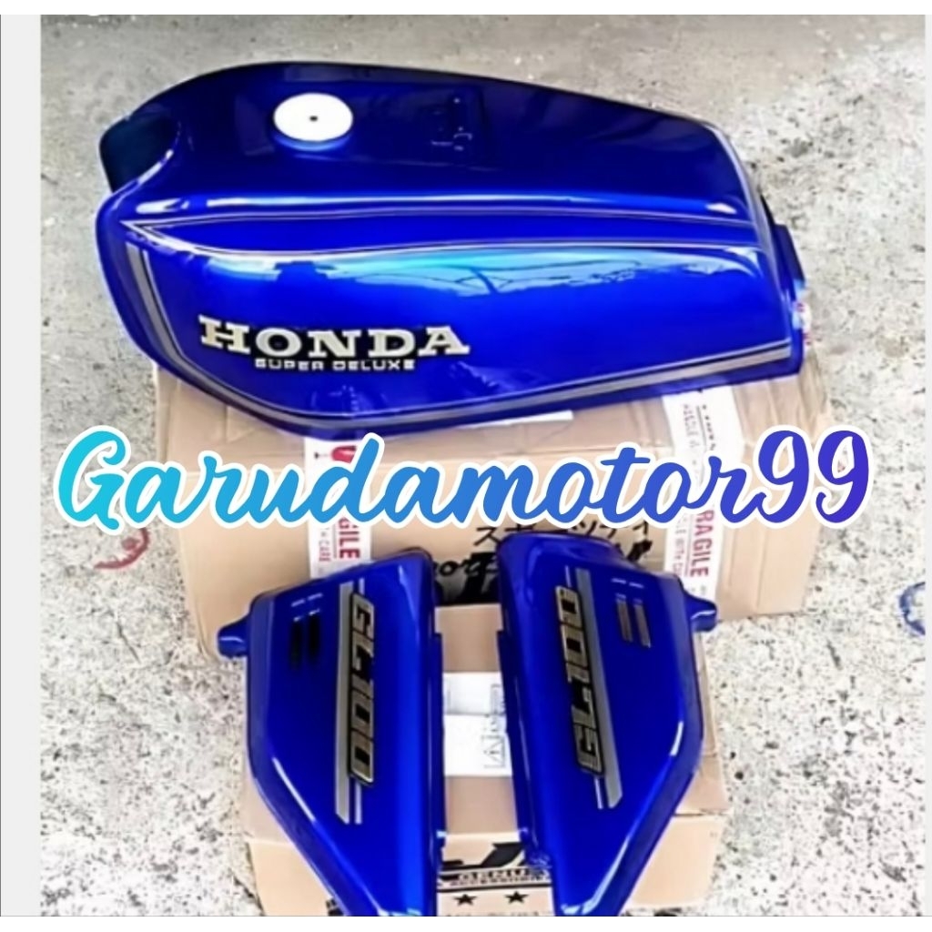 paket hemat komplit body gl 100 gl 125 gl cepek cb k5 tengki pres pabrikan set cover aki sepasang su