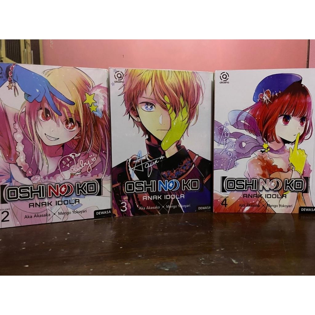 WTS set oshi no ko vol 2 - 4 Preloved / Kolpri