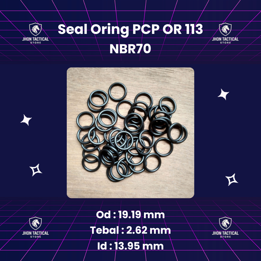 Seal Oring PCP OR 113 NBR70 - Karet Seal PCP / Oring Sil PCP