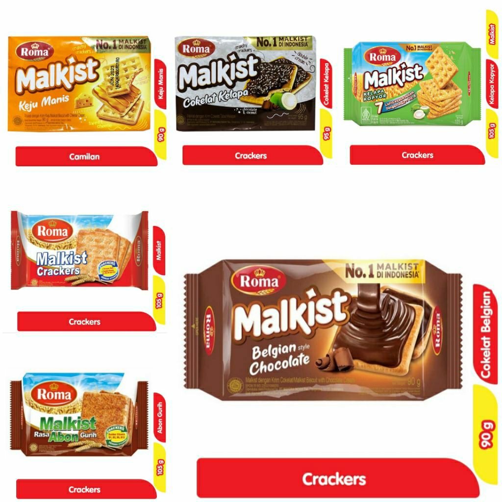 Roma Malkist Crackers