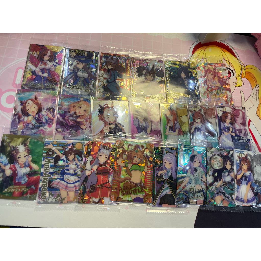 Uma Musume Umamusume Pretty derby Wafer Kartu Original Packaging Meisho doto Nakayama Festa Inari on