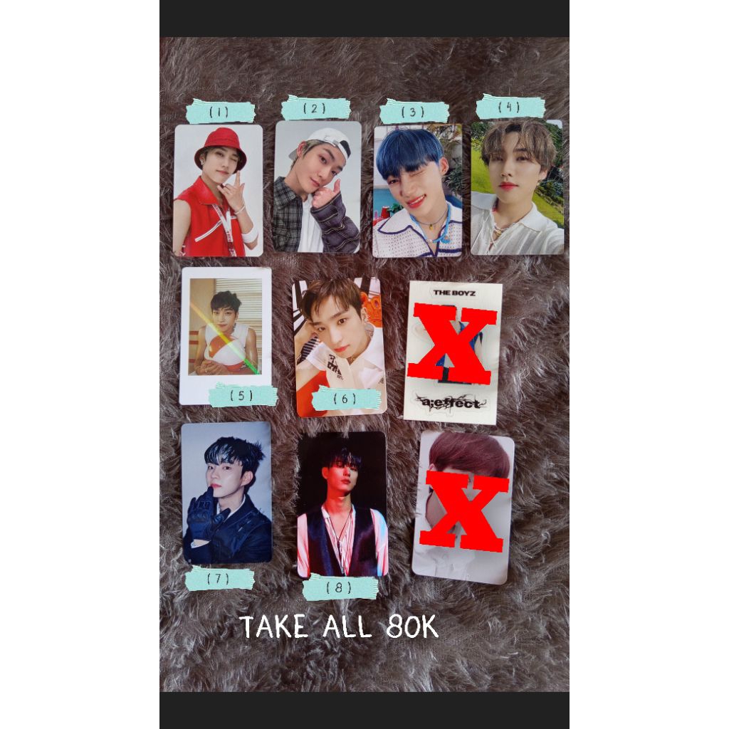 Photocard Official The Boys