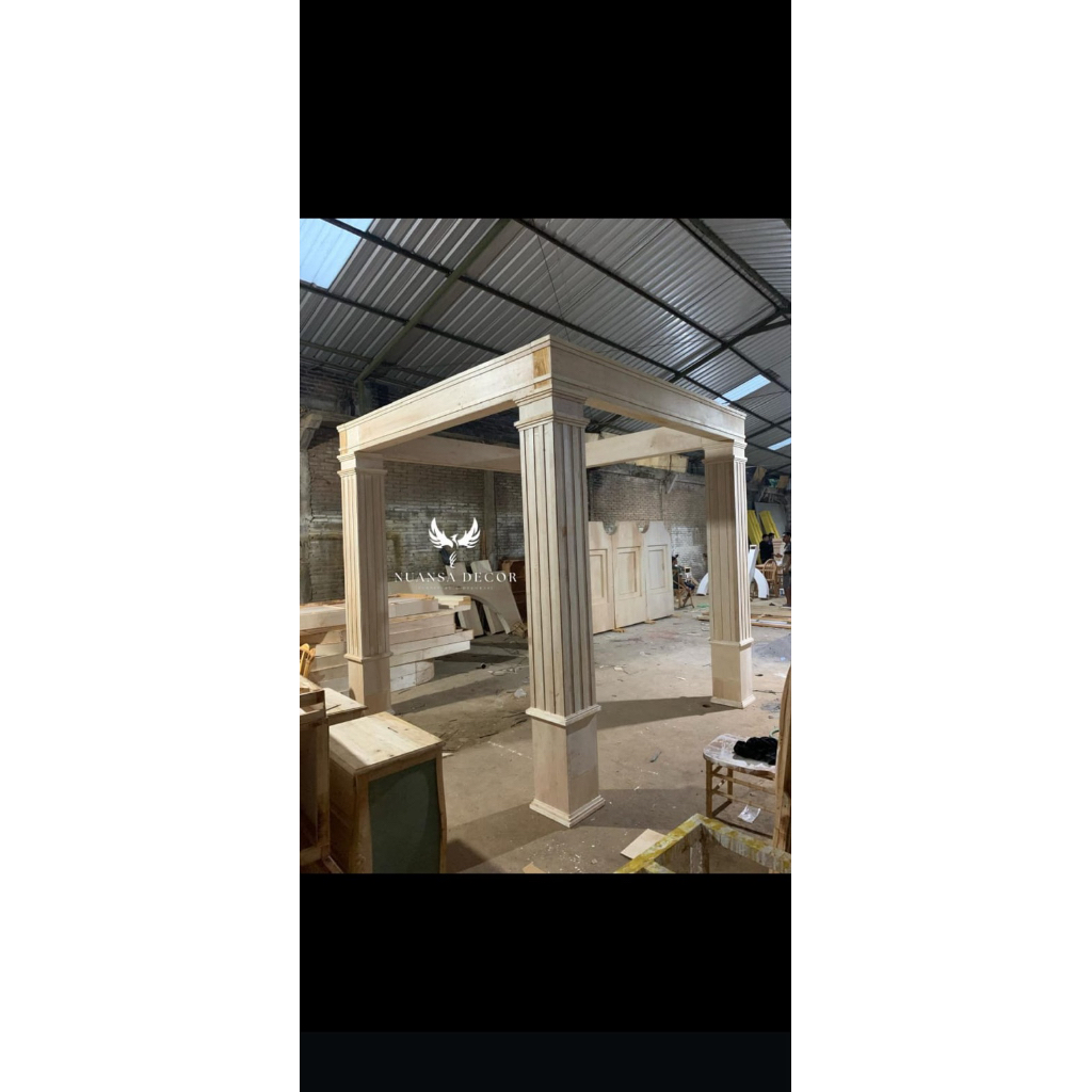 lorong pintu masuk pelaminan/pergola pintu masuk/gawangan lorong