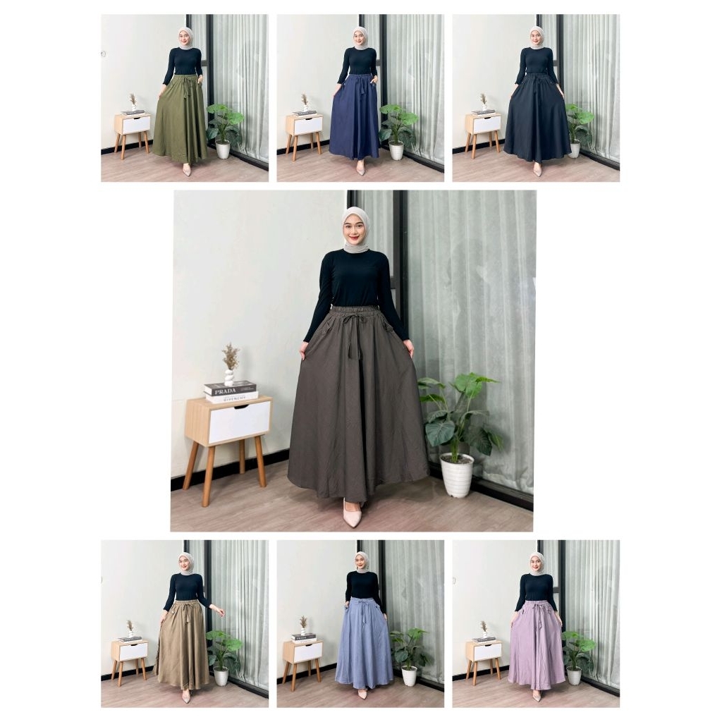 rok lebar payung jumbo pololinen - rok lebar payung jumbo - rok lebar payung - rok lebar payung polo