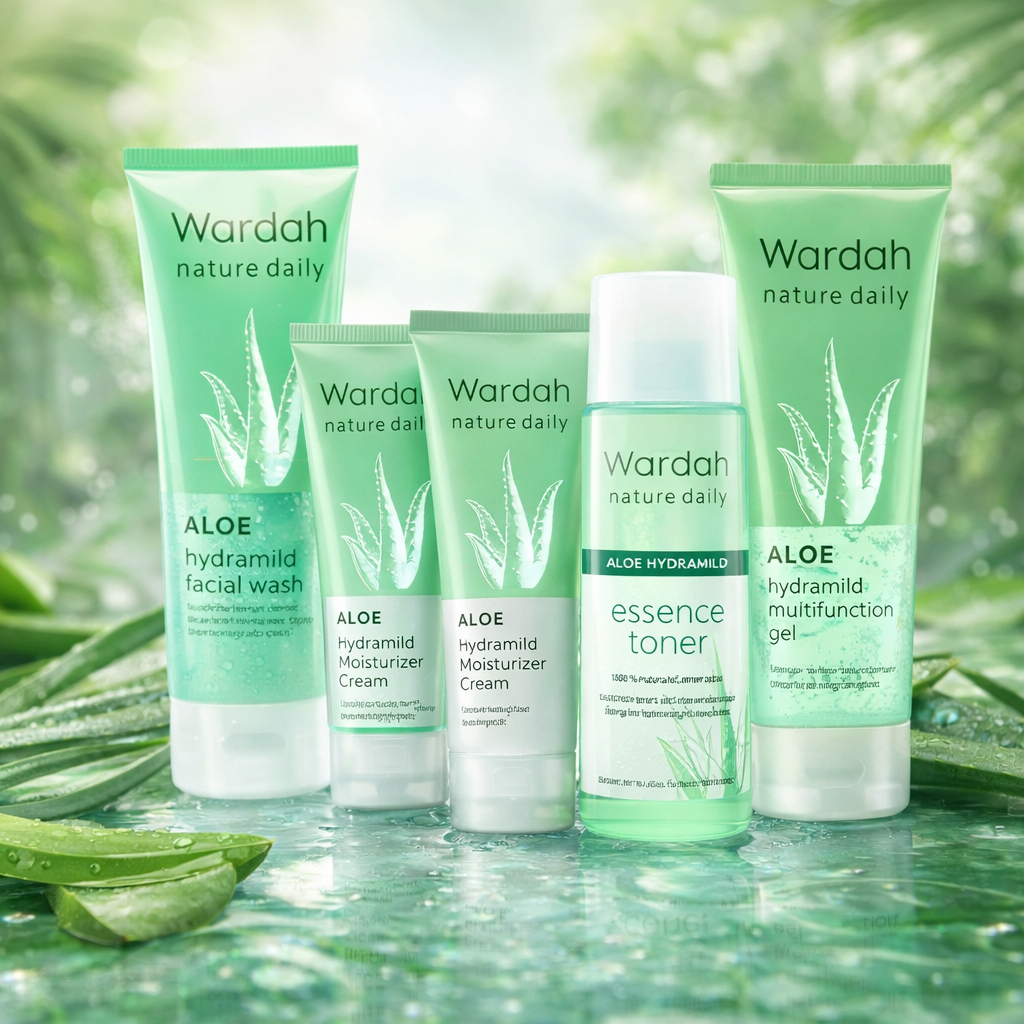 Wardah Nature Daily Aloe Vera Series