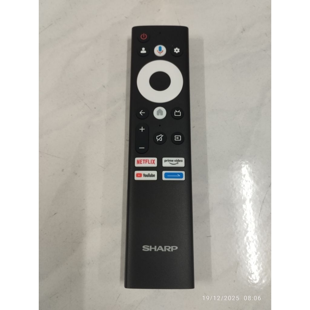 REMOTE TV SHARP SMART GOOGLE  ORIGINAL