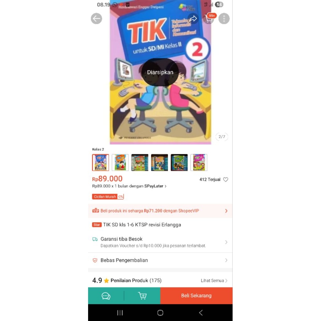 TIK Erlangga kls 2 KTSP edisi revisi