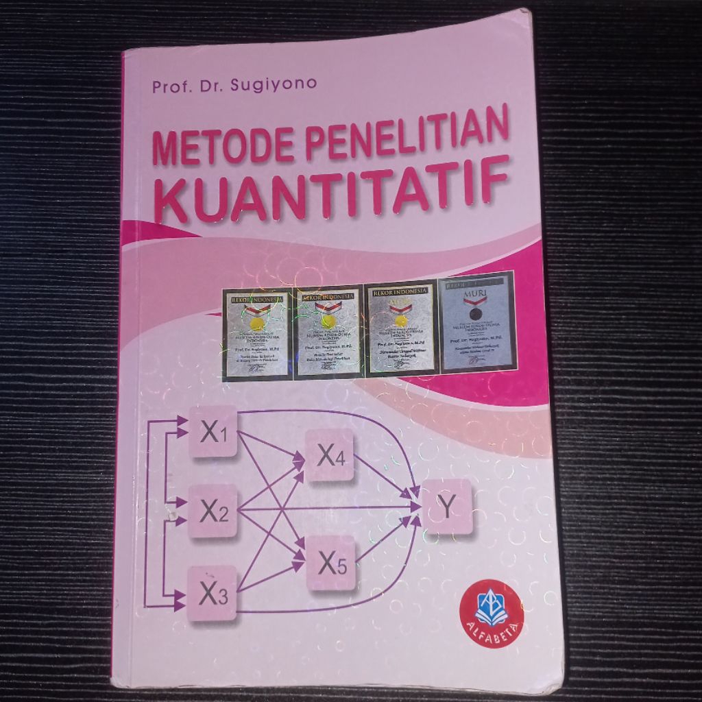 BEKAS Buku Metode Penelitian Kuantitatif - Prof. Dr. Sugiyono Edisi 3 (2024)