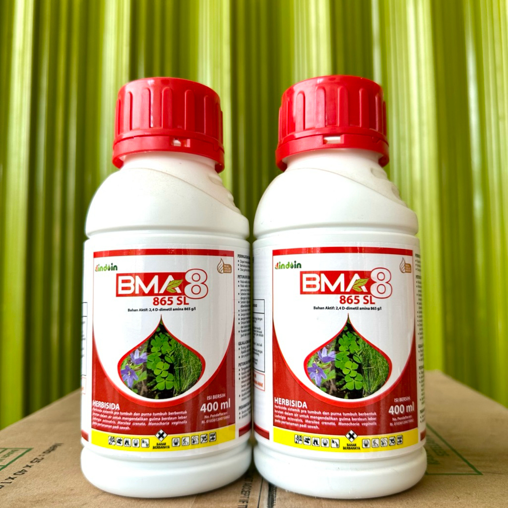 Herbisida BMA8 865 SL 400ml - Herbisida Sistemik Pra dan Purna Tumbuh Pada Tanaman Padi BMA 8