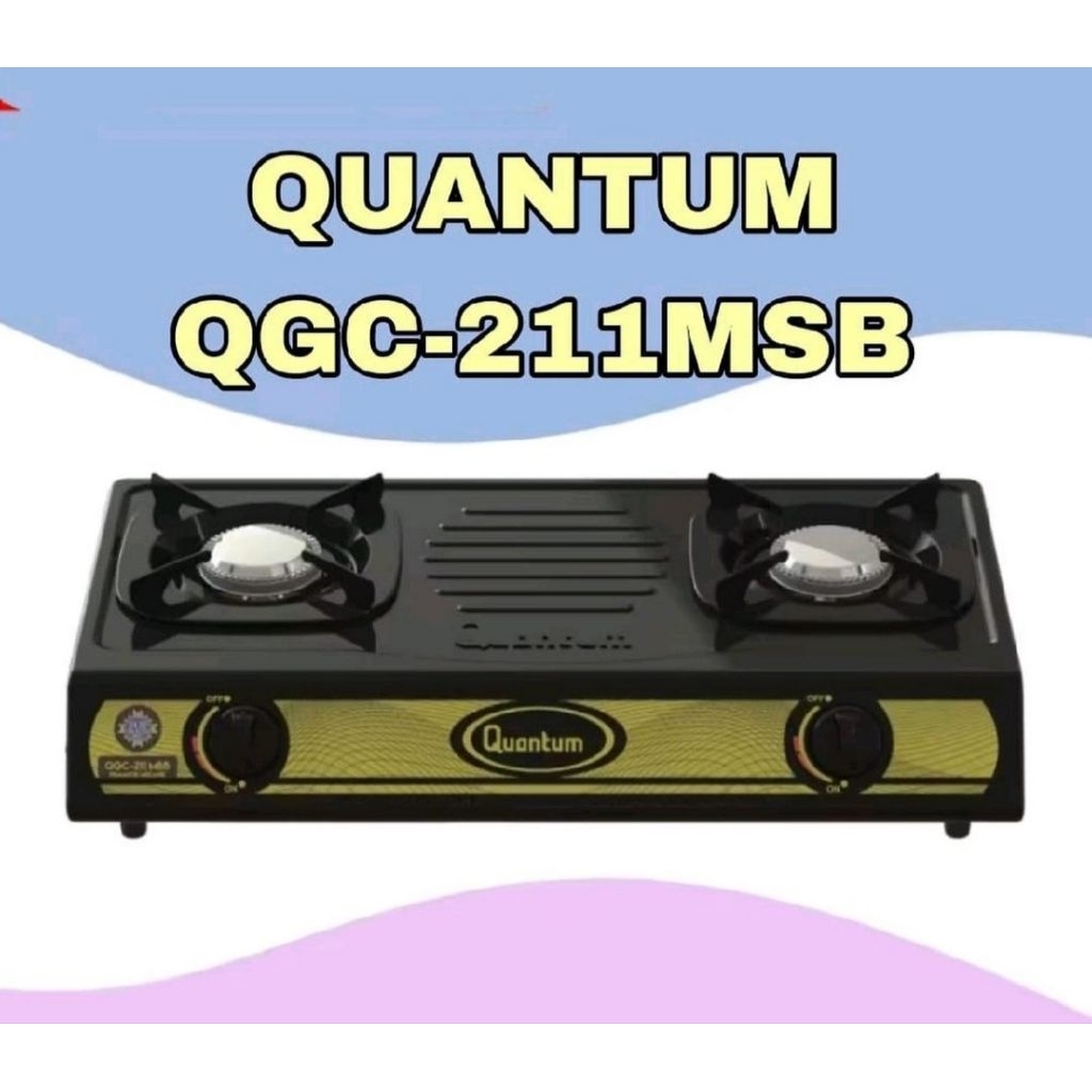 Quantum kompor. gas. 2. tungku  QGC 211 MSB /QGC 211 MBC