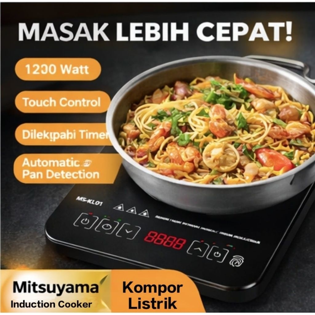 Kompor Listrik Portable 1 Tungku Mitsuyama Kompor 1 Tungku Listrik Kompor Portable Mitsuyama