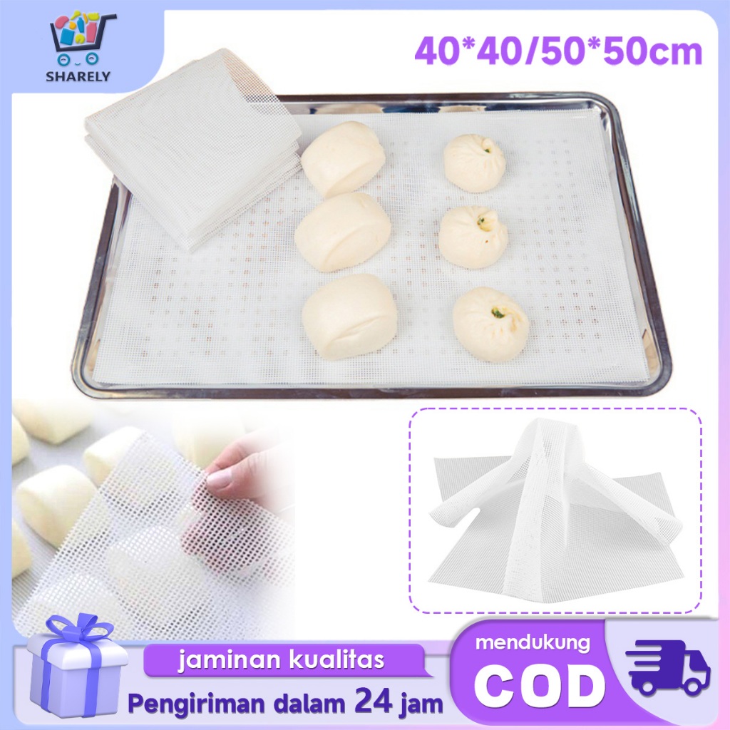 Alas Kukus Silikon Alas Kukusan Tahan Panas Non Stick Steamer Mat Tatakan Kukusan Reusable