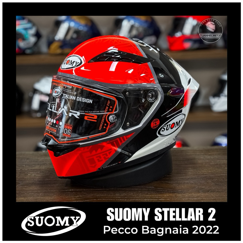 Suomy Stellar 2 Pecco Bagnaia 2022