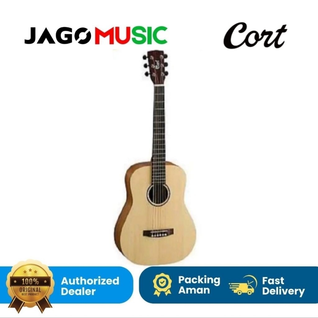 Gitar Akustik Junior Acoustic CORT AD MINI E OP ADMINI EOP ADMINIEOP