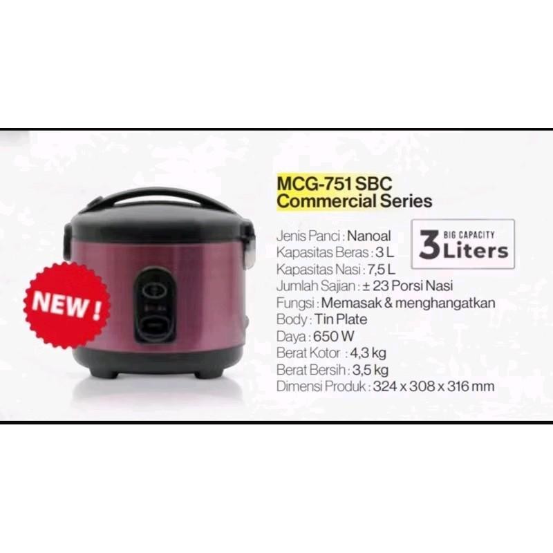 MIYAKO Magic com 3 Liter JUMBO - MCG 751 SBC