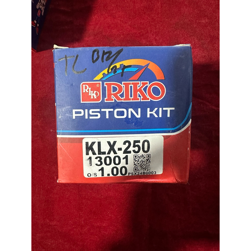 Piston kit ring seher RIKO kawasaki KLX250 Ninja R 250 mono  os 100 73 mm pen 17mm