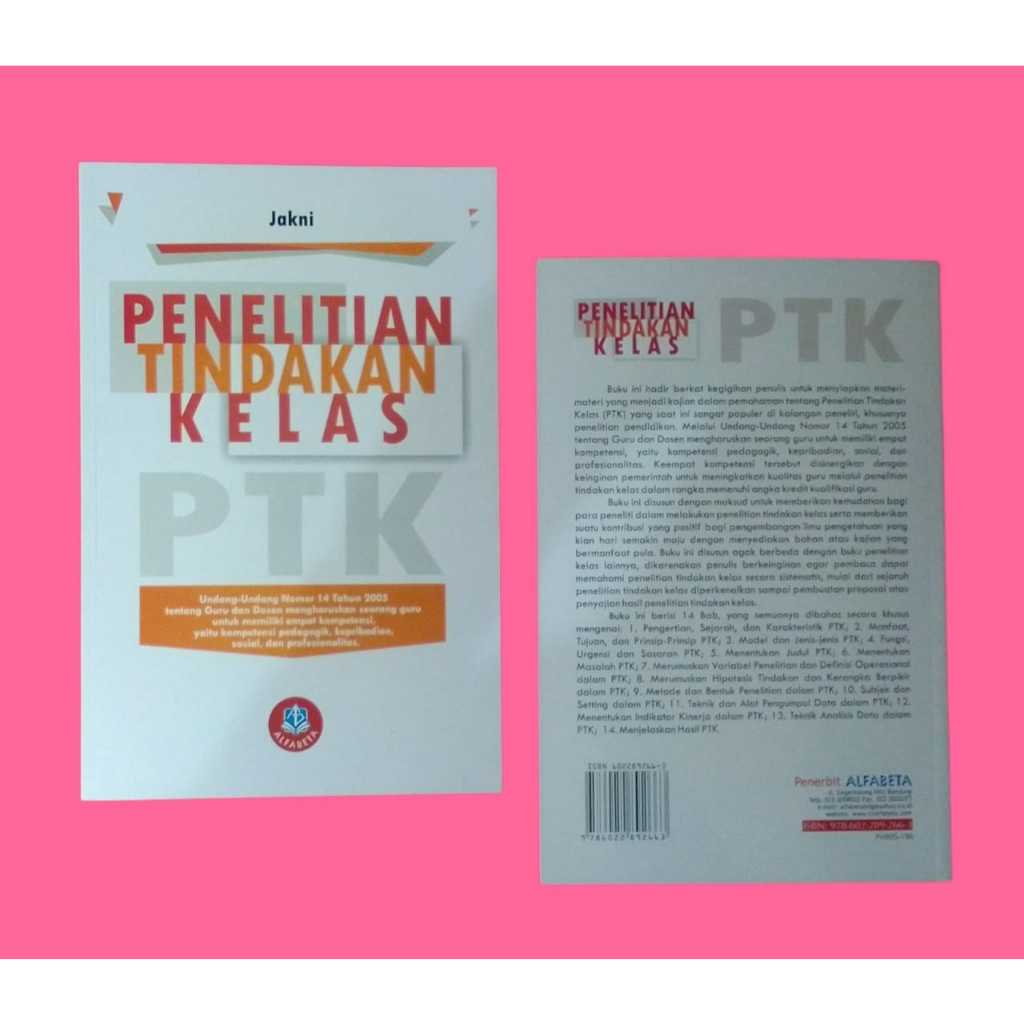 PENELITIAN TINDAKAN KELAS ( PTK ) ~ ALFABETA
