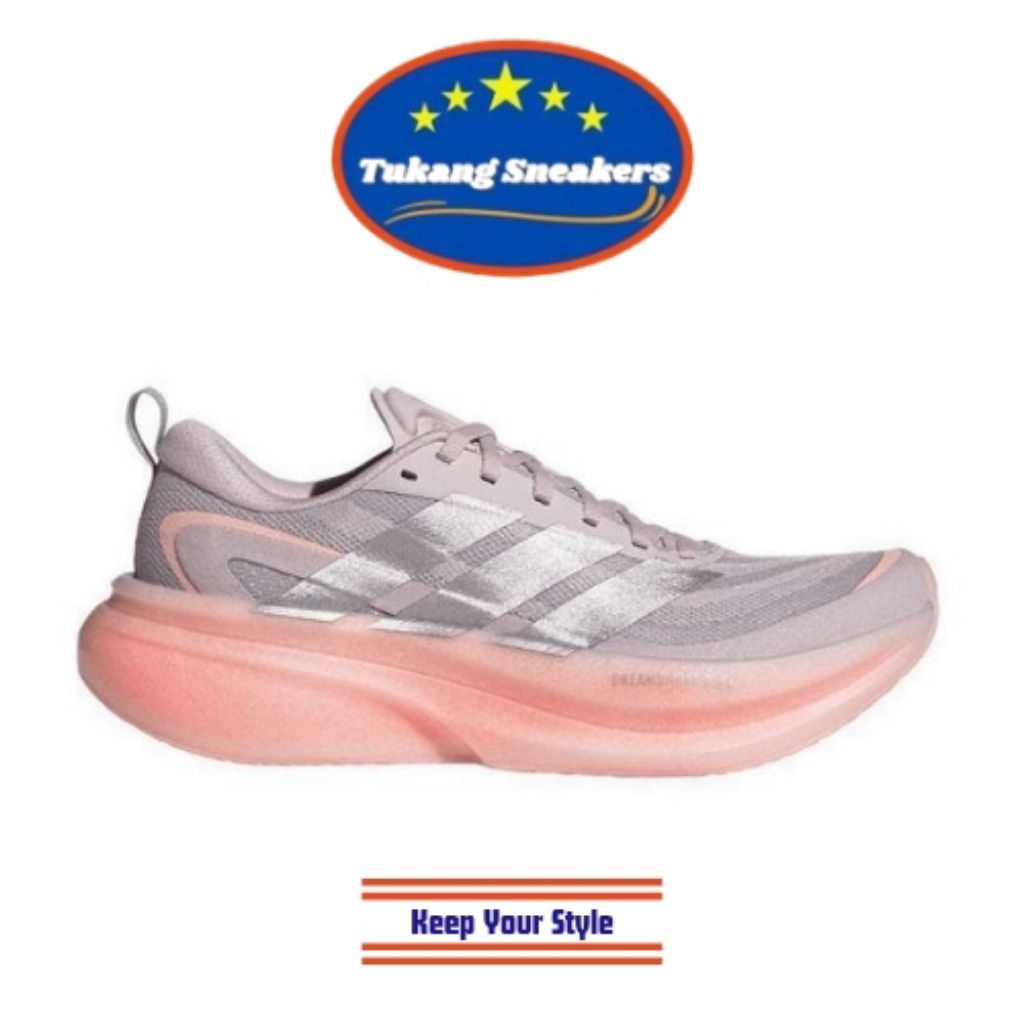 Sepatu Lari Wanita Adidas Supernova Glide Purple ADIKJ8774