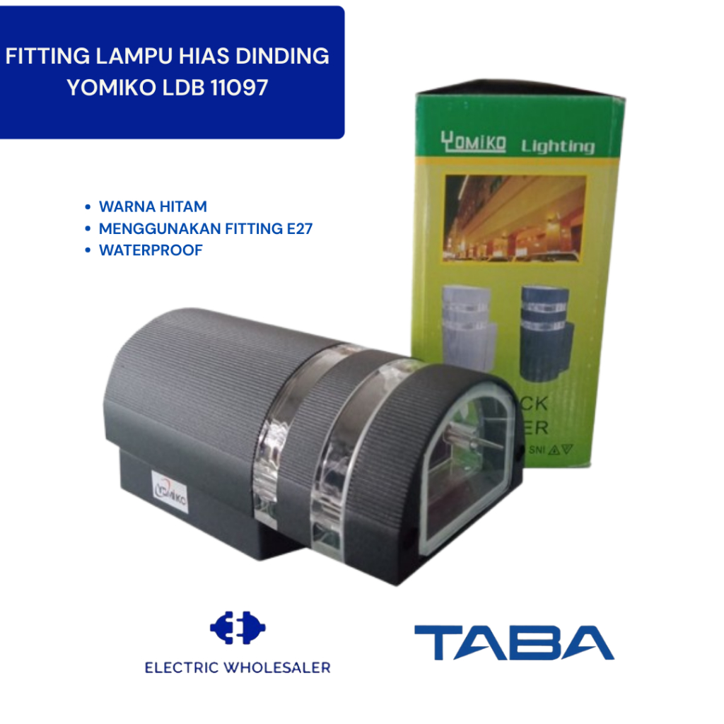 FITTING LAMPU HIAS DINDING YOMIKO LDB 11097