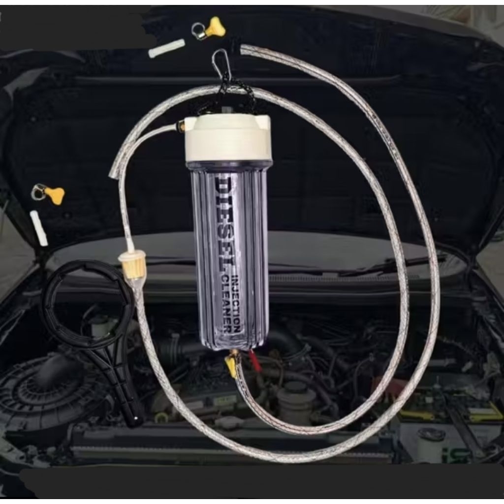 [PURGING KIT 1.2L]  Alat Purging Mesin Diesel Set 1200ml tabung set tinggal pakai untuk purging inje