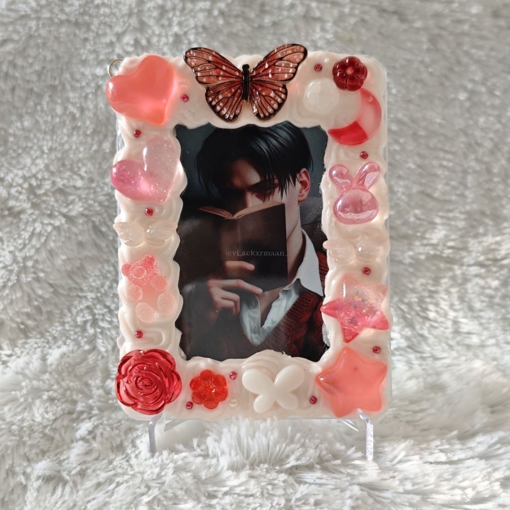 Toploader Deco Cream Clear Photocard Holder / Cahol photocard kpop or anime