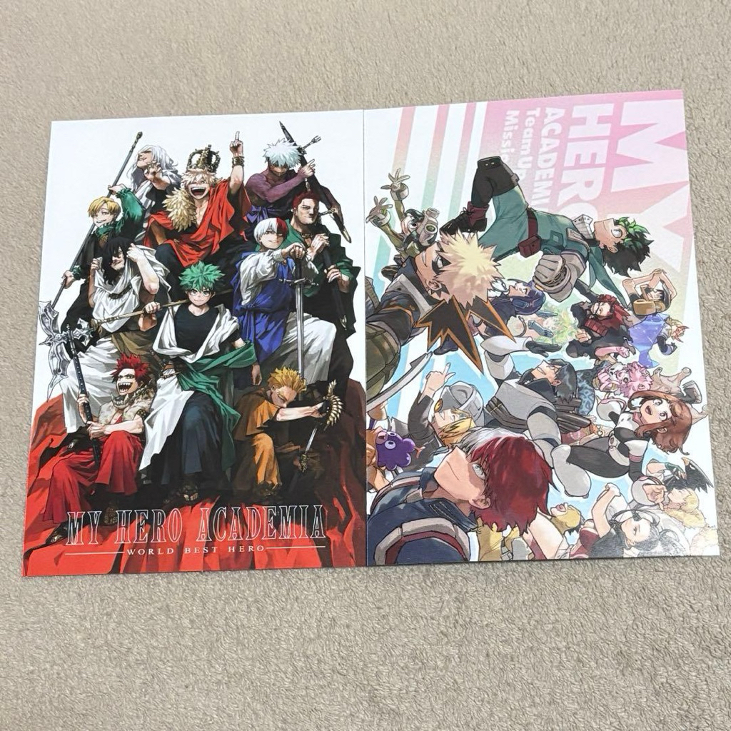 [Ready] Official Postcard My Hero Academia A6 | Bonus Saikyo Jump Magazine | Boku no Hero Academia P