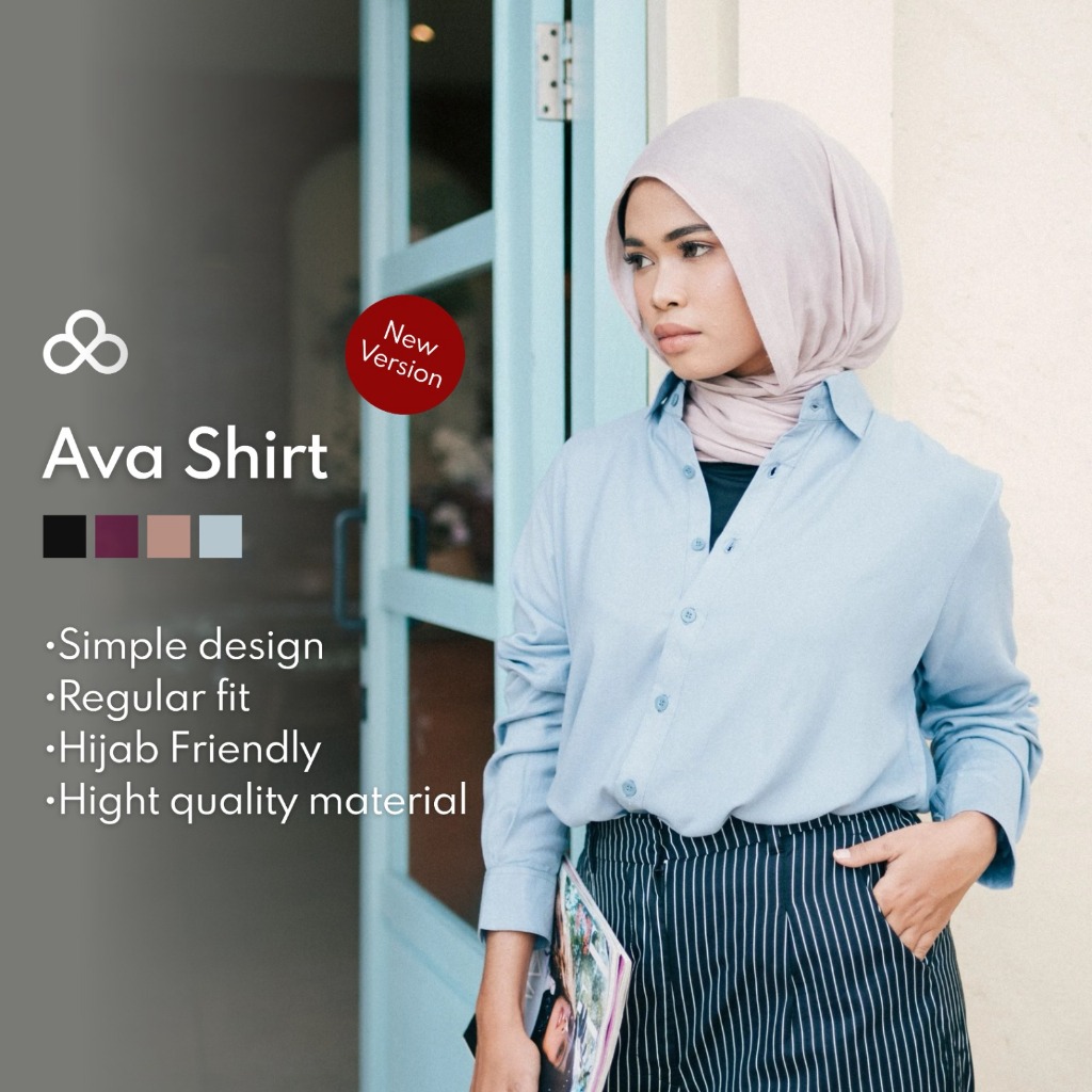 Atala Scarves | Ava Shirt | Kemeja Panjang Wanita