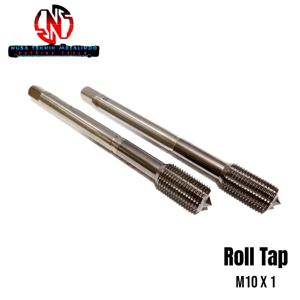 Roll Tap M10 x 1 HSS Bekas Mulus Tap Mesin M10x1 handtap m10x1