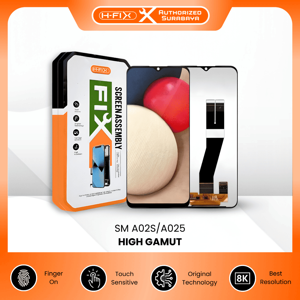 H-Fix Lcd Samsung A02S / A025 / A025F / M02S / A035 / A035F / A03S / A037 Fullset Touchscreen