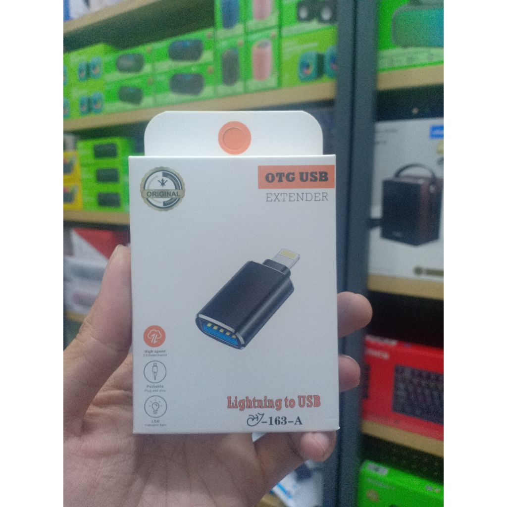 konektor otg iPhone lightning to USB 3.0 converter adapter charger